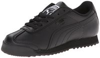 PUMA Roma Basic JR Sneaker (Little Kid/Big Kid) , Black/Black, 11 M US Little Kid