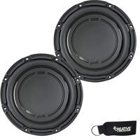 Polk Audio -Two DB1042DVC 10" Dual 4-Ohm Voice Coil Subwoofers, Bundle - Marine Certified