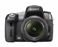 Sony Alpha DSLR-A550L 14.2MP Digital SLR Camera with 18-55mm Lens