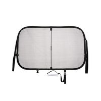 PetSafe Happy Ride Cargo Area Dog Barrier - See-through Durable Mesh Material - Fits Most Cars, Minivans and SUVs - Keep Pets in the Back - Easy to Store in Vehicles