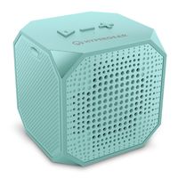 HyperGear Sound Cube Bluetooth Speakers, Rechargeable 5W Portable Wireless Speaker Compatible with All Bluetooth Devices, Build-in Microphone for iPhone Ipad, iPod Samsung Tablet Laptop - Teal