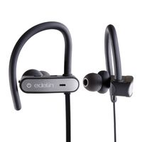 Edelin Wireless Headphones - Bluetooth Earbuds with Mic HD Stereo Noise Cancelling Waterproof IPX7 for Sport Running Gym - Earphones Compatible iPhone 8 X Samsung Galaxy S9 Android iOS - Headset