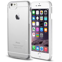 INVELLOP iPhone 6S case, White/Clear iPhone 6 / 6S Case [Prime Series] Scratch-Resistant Clear Slim Fit Cover with Shock Absorbent TPU Hybrid Bumper Protection iPhone 6 / 6S 4.7 Case (White/Clear)
