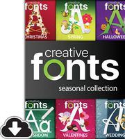 Creative Fonts Seasonal Collection [PC Download]
