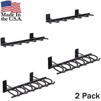 Hold Up Displays - Gun Rack and Rifle Storage Holds 12 Winchester Remington Ruger Firearms and More - Heavy Duty Steel - Made in USA HD53-FW2