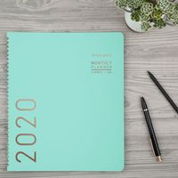 AT-A-GLANCE 2020 Monthly Planner, 9" x 11", Large, Contemporary, Teal (70250X42)