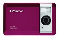 Polaroid a530 5.0 MP Digital Camera with 2.7 Inch LCD Display (Red)