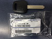 SUBARU Genuine OEM KEY PLATE BLANK MASTER 57497AE000 Forester Sti 2005-2008