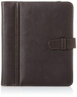 Piel Leather JR Padfolio Ipad Case, Chocolate, One Size