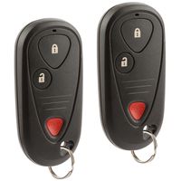 fits 2002 2003 2004 2005 2006 Acura RSX Key Fob Keyless Entry Remote (OUCG8D-355H-A, 72147-S6M-A02), Set of 2