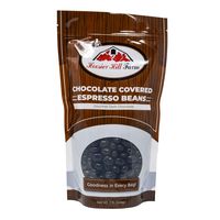 Hill Farm Gourmet Dark Chocolate covered Espresso Beans (2 lb Bag), 32 Ounce