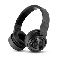 AT&T PBH20-BLK Over-Ear Bluetooth 3.0 Stereo Headphones with 4 Hours of Continuous Playback and Built in Mic, Black