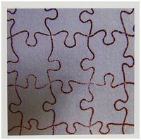 3dRose Lifes A Puzzle - Greeting Cards, 6 x 6 inches, set of 6 (gc_7965_1)