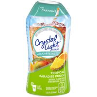 Crystal Light Tropical Paradise Punch Liquid Drink Mix with Caffeine (1.62 oz Bottle)