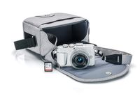 Olympus PEN E-PL9 Kit with 14-42mm EZ lens, Camera Bag, and Memory Card (Pearl White)