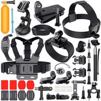 Erligpowht Sports Accessories for GoPro 6 GoPro Hero 5 Hero 4 Gopro Hero Session and SJ4000 SJ5000 AKASO Apeman Xiaomi Yi Lightdow Rollei IceFox ODRVM WiMiUS Sony with Chest Strap Mounts and More