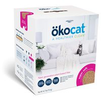 ökocat Super Soft Natural Wood Clumping Litter, Large