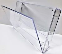 4 No Post Plastic Cases for Cassette Tapes Fits Cassingles - 4" Storage Boxes