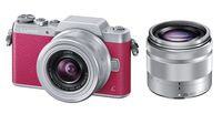 Panasonic DMC-GF7WP Compact System Camera (DSLM) with 12-32mm + 35-100mm Kit - International Version (No Warranty)