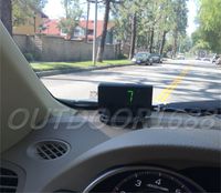 Universal GPS Speedometer HUD MPH & KM/h; + GPS Logger; Plug N Play, Overspeed Warning. All Moving Vehicles, Cars & Trucks, Golf Car, Electric Mobility Scooter, Power Sport vehicle, Boat...
