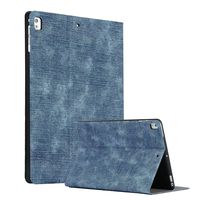 iPad 6th Gen/iPad 5th Gen/iPad Air/iPad Air 2/iPad Pro 9.7 Case,Slim Lightweight Silicone TPU and Premium PU Leather Smart Stand Protective Case Cover with Auto Sleep/Wake Function - Blue