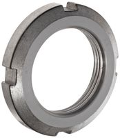 FAG KM5 Locknut, Standard, Right Hand, Metric, 25mm ID, 38mm OD, 5mm Width, 1.5mm Pitch