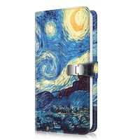 Fintie Wallet Photo Album for Fujifilm Instax,108 Pockets Snap Fastener Photo Album for Fujifilm Mini 9 Mini 8+ Mini 90 Mini 26+ Mini LiPlay, HP Sprocket, Polaroid Camera 3-Inch Film, Starry Night