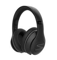 Symphonized Blast Wireless Bluetooth Headphones with Mic, Over Ear Headphones for iPhone, Samsung and More, 22 Playtime Hours for Travel/Work, Deep Bass Headphones with Noise Isolation (Black)