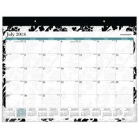 AT-A-GLANCE 2018-2019 Academic Year Desk Pad Calendar, Standard, 22 x 17, Madrid (SK93-704A-A8)