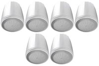 6 JBL Control 65P/T-WH 5.25" 70v White Pendant Speakers for Restaurant/Bar/Cafe