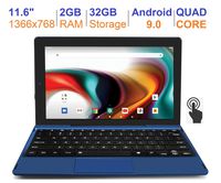 RCA 11 Delta Pro 11.6 Inch Quad-Core 2GB RAM 32GB Storage IPS 1366 x 768 Touchscreen WiFi Bluetooth with Detachable Keyboard Android 9.0 Tablet (11.6", Blue)