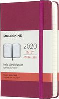 Moleskine 2020 Daily Planner, 12M, Pocket, Snappy Pink, Hard Cover (3.5 x 5.5)