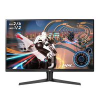 LG 32GK650G-B 32" QHD Gaming Monitor with 144Hz Refresh Rate and NVIDIA G-Sync