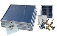 Complete 3 Panel Hybrid Solar Water Heater Kit