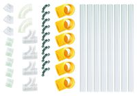 Shop-Vac 8017500 Genuine Sawdust Collection Kit, Yellow, Semi-Transparent