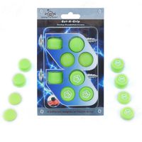 Get-A-Grip Analog Thumbstick Grip Covers for PS4/PS3 by ScrewyRobot (Green)