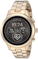 Michael Kors Women's Access Runway Stainless Steel Plated Touchscreen Watch with Strap, Goldtone, 18 (Model: MKT5045)