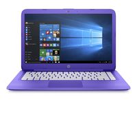 HP Stream 14-inch Laptop, Intel Celeron N4000 Processor, 4 GB RAM, 32 GB eMMC, Windows 10 S with Office 365 Personal for One Year (14-cb120nr, Purple)
