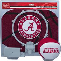 Rawlings NCAA Alabama Crimson Tide Kids Slam Dunk Hoop Set, Red, Small