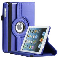 Thilon - iPad Mini Case, 360 Degree Rotating PU Leather Case with Stand, Auto Sleep / Wake up function. This is a new upgraded version. It fits iPad mini 1/2/3 generations. (Royal Blue)