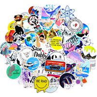 Stickers for Water Bottles 103pcs,Waterproof,Aesthetic,Trendy Stickers for Teens Girls, Boys,Travel Case, Refrigerator, Laptop, Bicycle Vinyl Decal