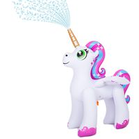 JOYIN Inflatable Unicorn Yard Sprinkler, Alicorn/ Pegasus Lawn Sprinkler for Kids (4 Feet)