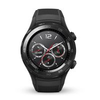 Huawei Watch 2 Sport Bluetooth (4GB Storage, IP68) Smartwatch (Carbon Black) - International Version