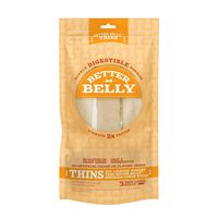 Better Belly Thins Large Rolls, Dog Chews, 3 Count