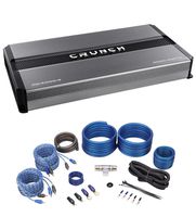 Crunch PD4000.4 4000w 4-Channel Pro Power Car Audio Amplifier Class AB+Amp Kit