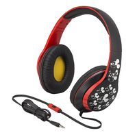 Mickey Mouse Over The Ear Headphones with Built in Microphone Quality Sound from The Makers of iHome
