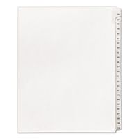 Avery Legal Dividers, Allstate Collated Sets, Letter Size, Side Tab, 76-100 Tab Set (01704)