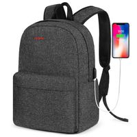 SOCKO Laptop Backpack 15.6 Laptop Backpack with USB Charging Port Lightweight School Backpack Book Bag Casual Daypack Multifunction Computer Backpack for Women/Men/Student