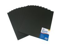 Alvin PB1114-10 Black on Black Presentation Boards 11 inches x 14 inches (Retail Pack)