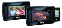 RCA DRC97873i 7-Inch Mobile DVD Player with iPhone Dock